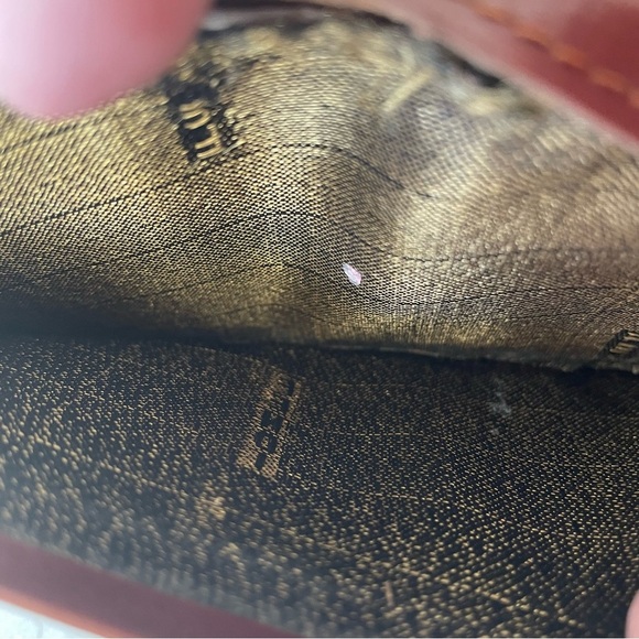 Vintage Fendi Brown Leather Wallet Bifold - Picture 8 of 13